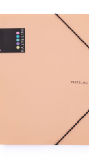 Chemise à élastiques A4 PP PASTELINI