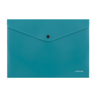 Enveloppe avec bouton A4 VERDE