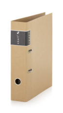 Classeur A4 laminé levier 7cm KRAFT nature