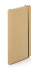 Boîte à documents laminée 3 rabats avec élastique KRAFT nature