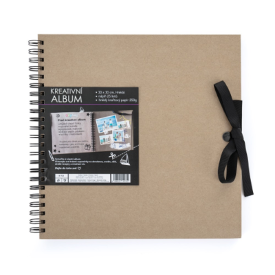 Album créatif 30,5 x 30,5 cm KRAFT nature