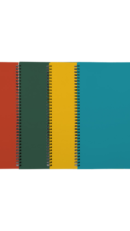 Carnet de note spiralé A5 PP VERDE